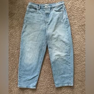 Madewell Balloon Jeans Size 31